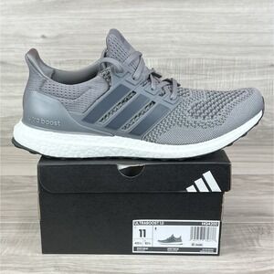 Adidas UltraBoost 1.0 Grey White Black New Running Shoes (HQ4200) Men's Sz 11